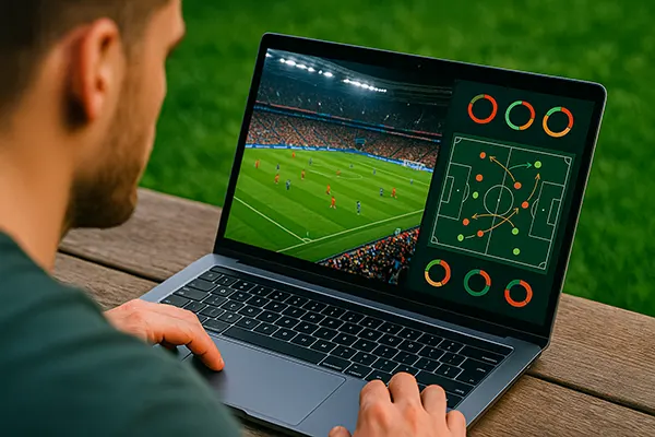 Analýza zápasu graf