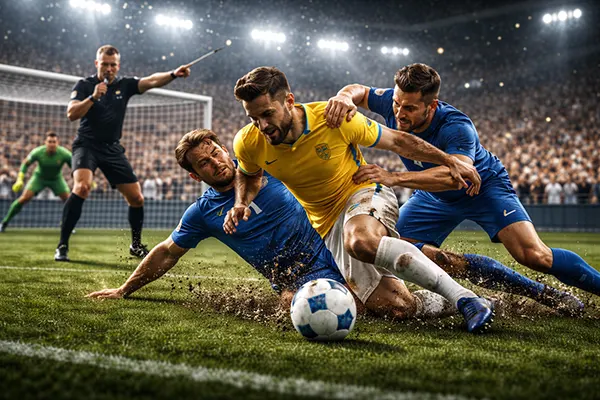 Útočník v pokutovém území