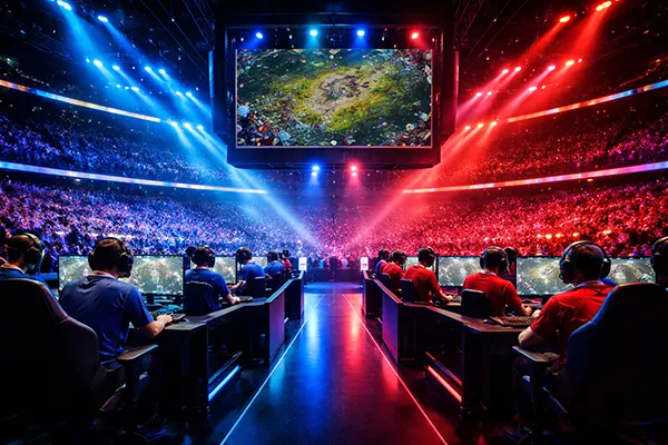 esports betting screen